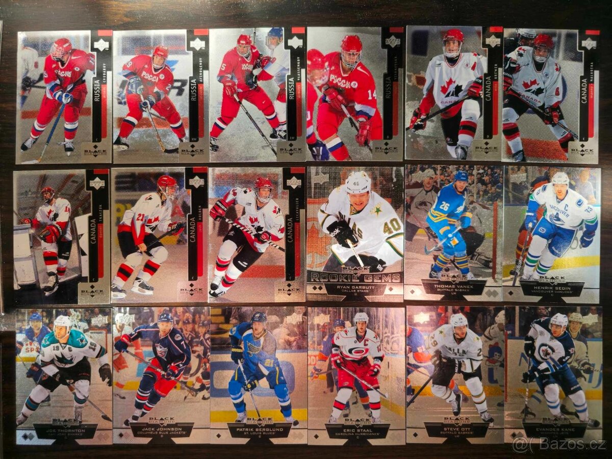 Predám hokejove kartičky NHL Black Diamond, Fleer, Allure - 7