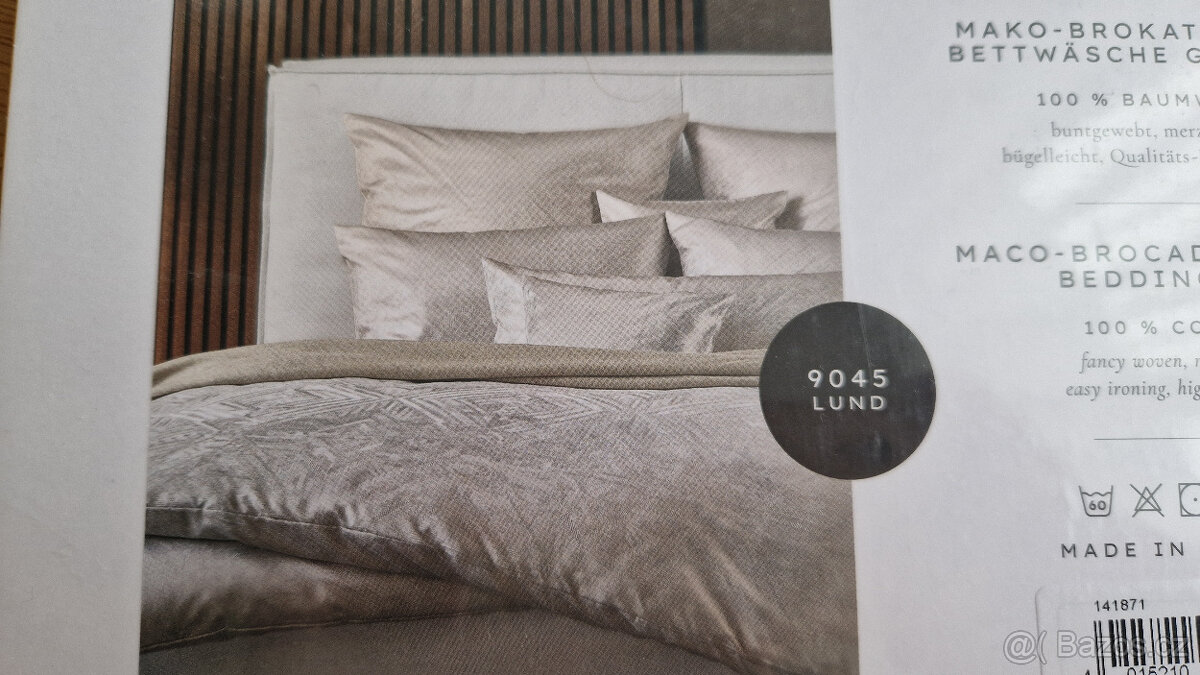 2x luxusní damaškové ložní prádlo Curt Bauer NOVÉ - 7