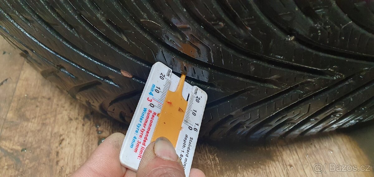 235/55 R17 4x ZIMNÍ PNEU 5.5mm .Brno - 7