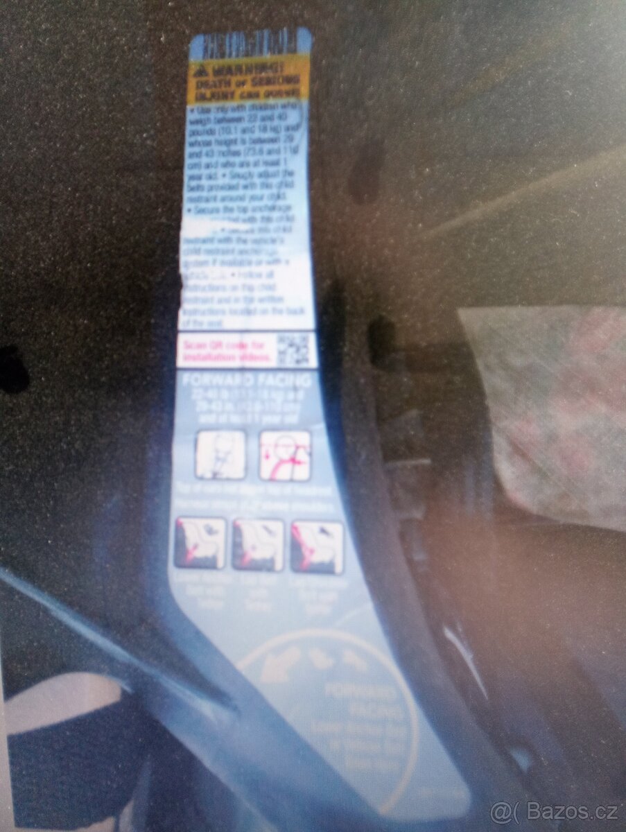 Prodám autosedačku COSCO SCENERA - 7