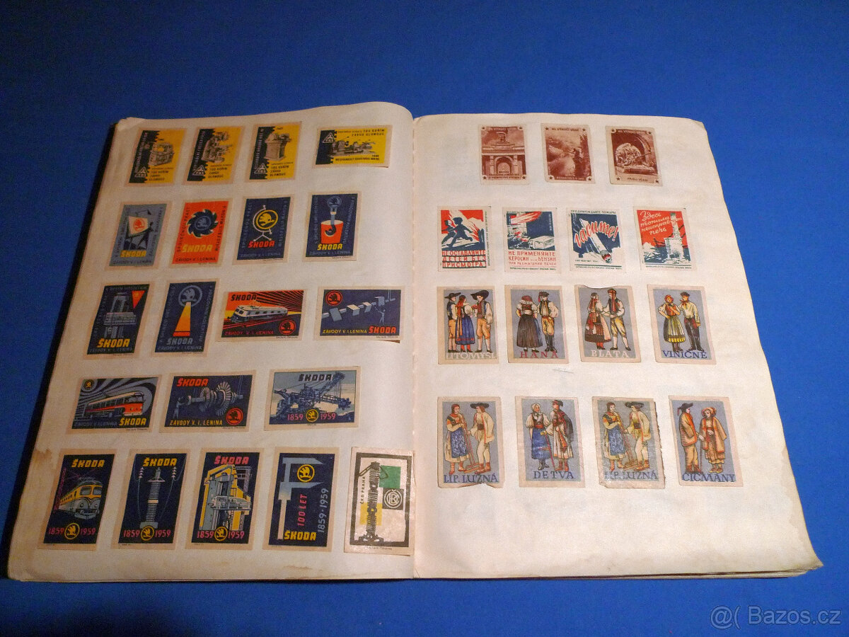 Album zápalkových nálepek - 7