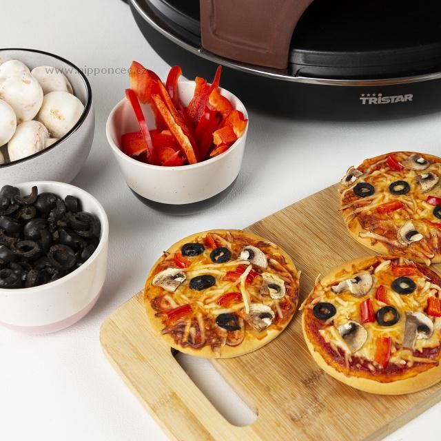 Pec na mini pizzy Tristar PZ-9156 Pizza Festa 6 - 7