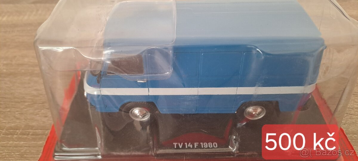 Modely autíček v měřítku 1:24 ceny na fotografii - 7