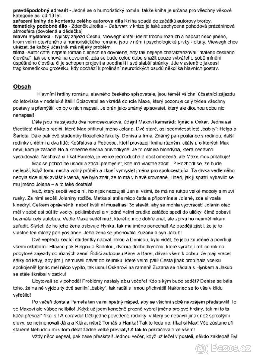 Maturitní otázky - čeština - 7