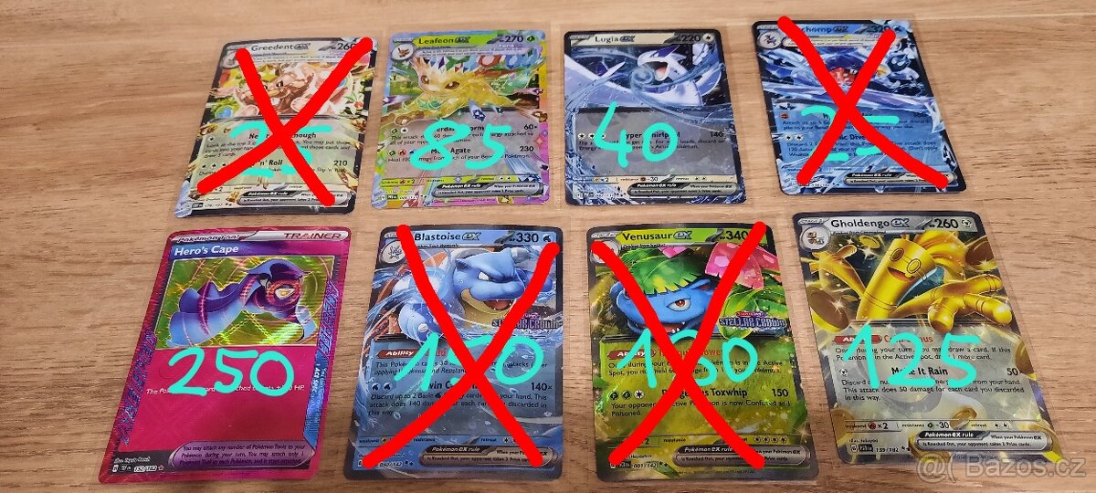 Pokémon karty hity + EX - 7