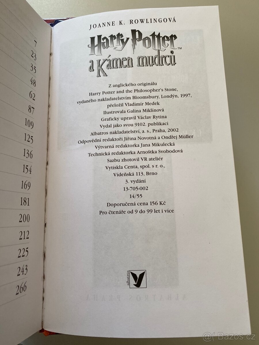 Harry Potter knížky z roku 2002 - 7