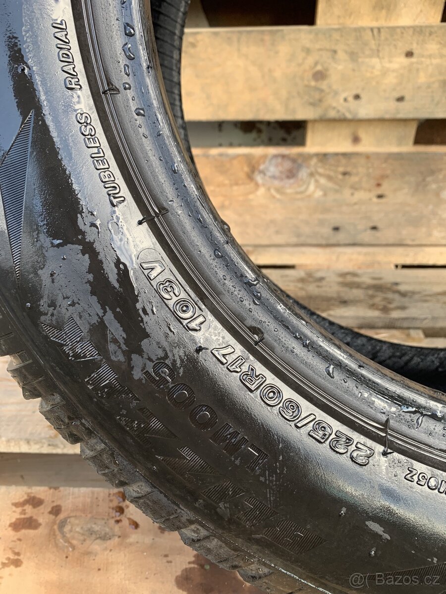 1ks 225/60/17 Bridgestone/2019/103V/zimní - 7