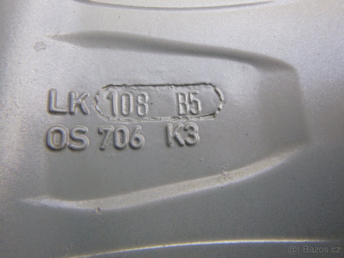 Alu sada disky litá kola originál Rial 5x108 7Jx16 ET48 - 7