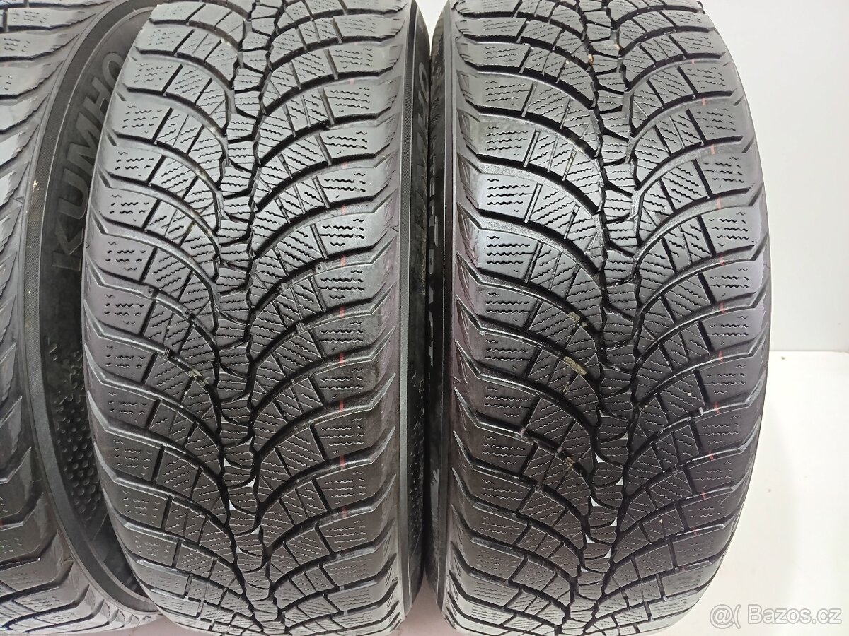 Zimní alu kola BMW 5x120 R17 pneu 225/55/17 Kumho - 7