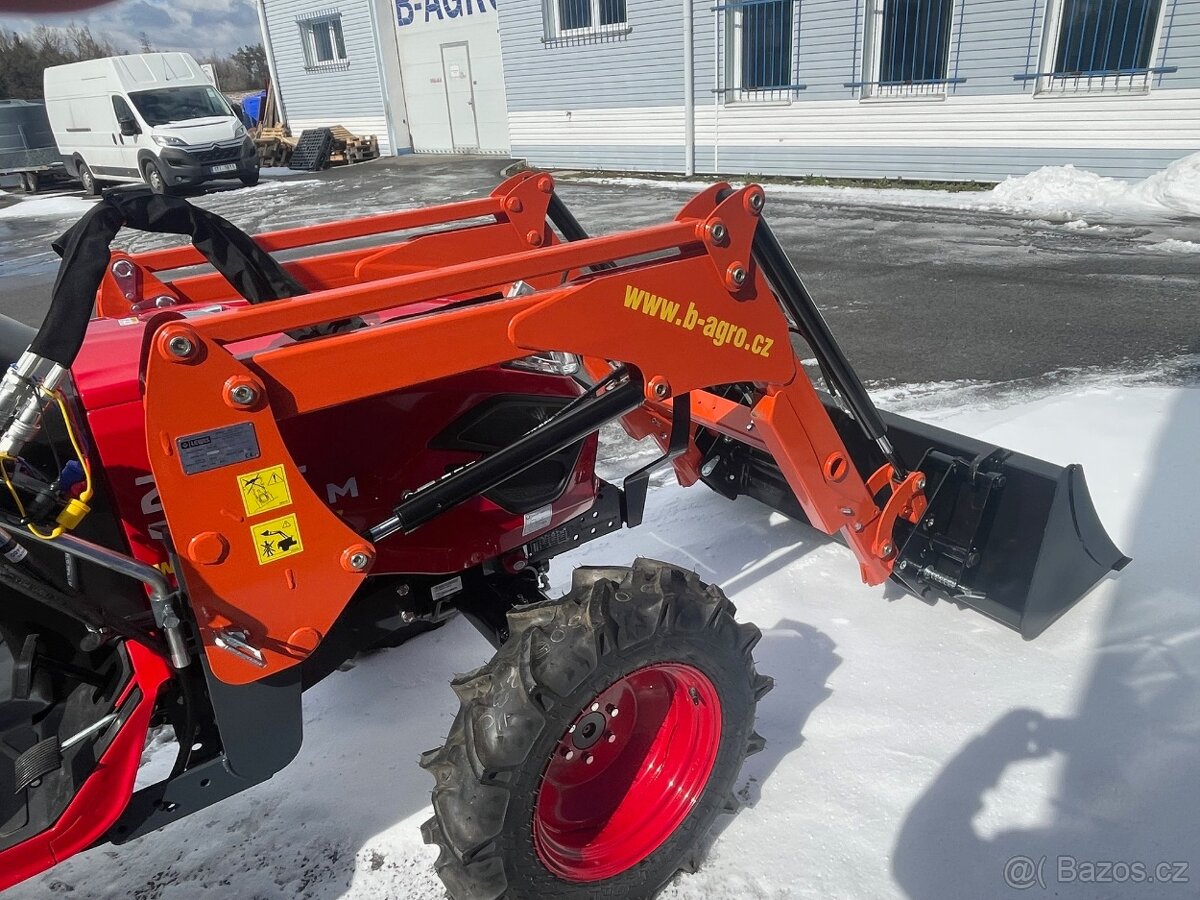 Malotraktor TYM 2500L s nakladačem- nový stroj - 7