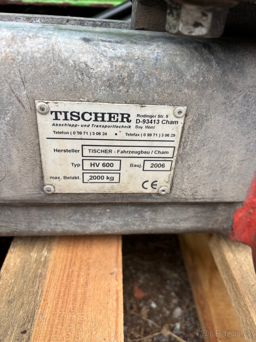 Hydraulicky otoční kříž TISCHER - 7