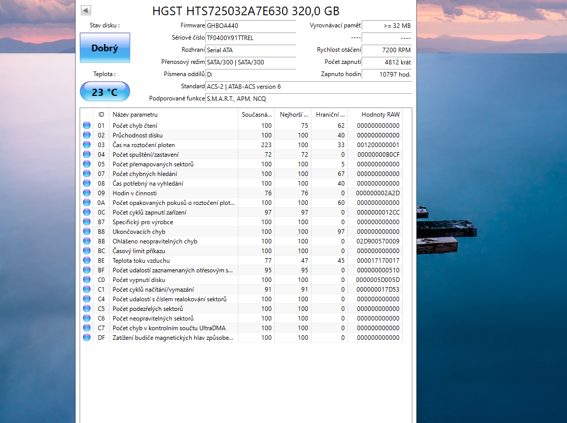 5x 320gb sata hdd do bez vadných sektorů - 7