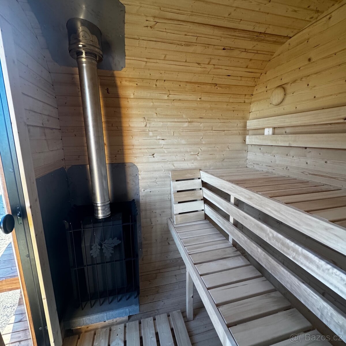 Zahradní sauna QUADRO 240cm 2QL (AZS-ENGINEERING) - 7