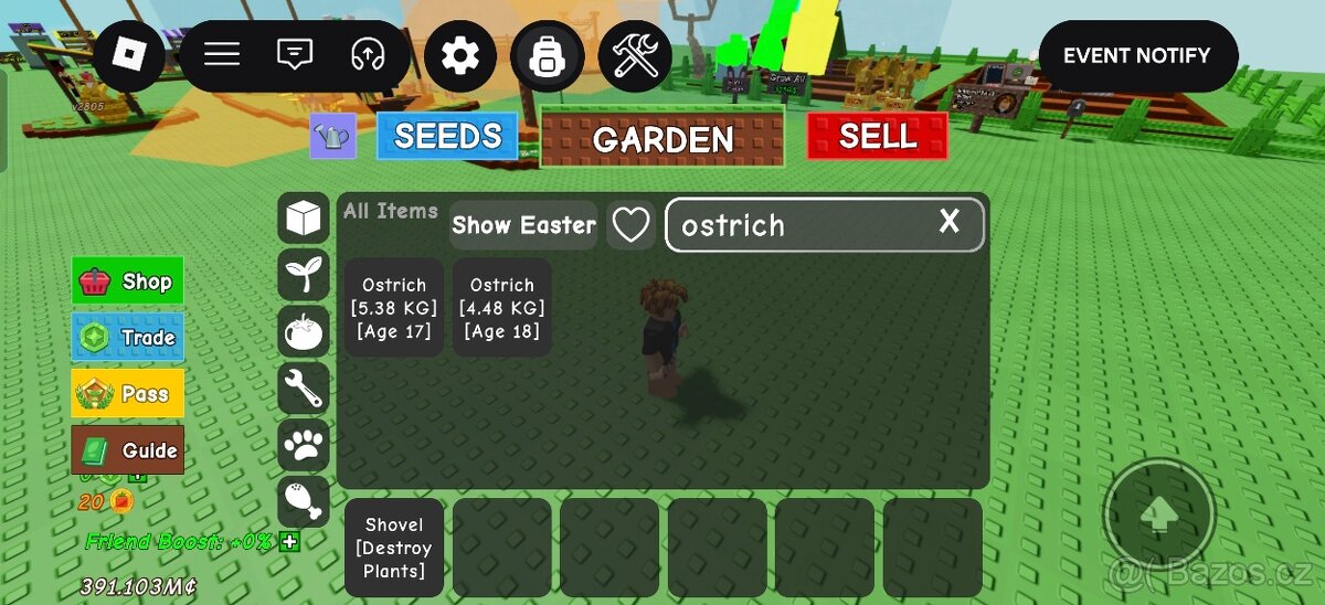 Grow A Garden Účet - 7