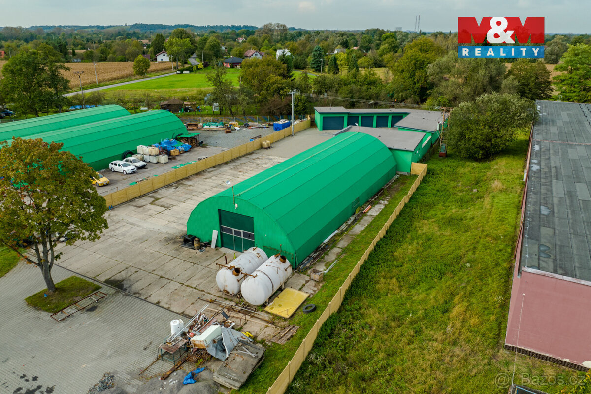 Prodej výrobního objektu, 7410 m², Karviná, ul. Lešetínská - 7