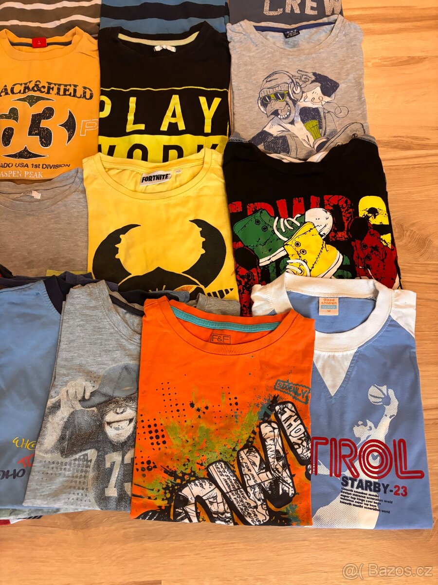 Trička krátký rukáv vel. 146-152 - 7