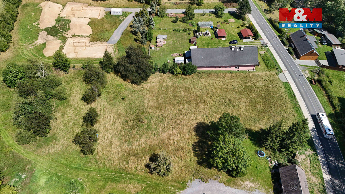 Prodej pozemku k bydlení, 1423 m², Rudná pod Pradědem - 7