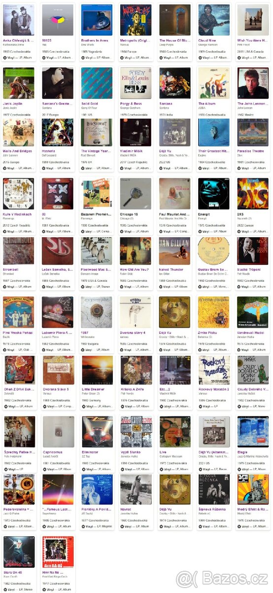 Sbírka LP desek - 65ks - 7