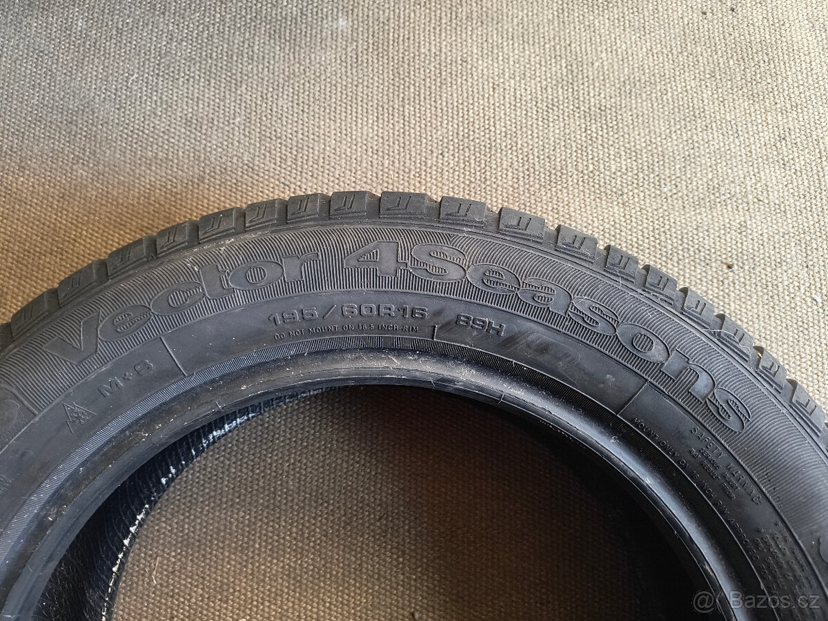ZIMNÍ PNEU GOODYEAR 195/60/16-4KS - 7