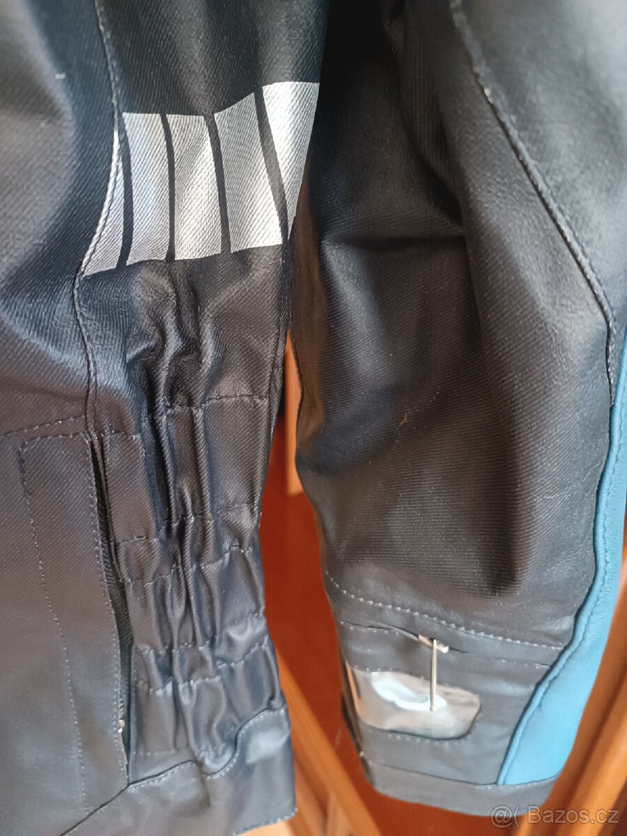 Pánská kožená bunda na motorku - 7