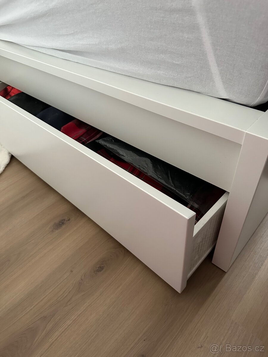 Postel MALM s roštem - 7