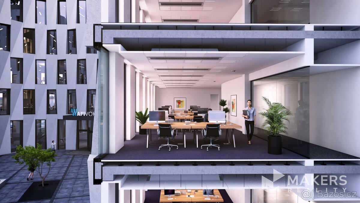 Pronájem kancelářských prostor 188 m², Evropská, Praha - Vok - 7