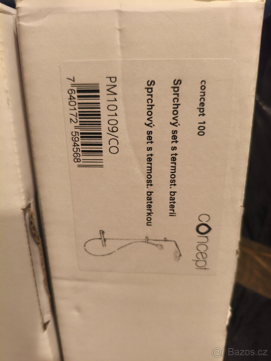 CONCEPT 100 sprchový set s termostatickou baterií - 7