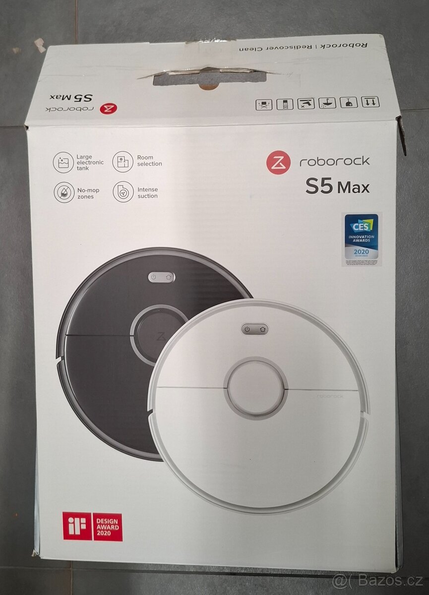 Roborock S5 Max - Černý - 7