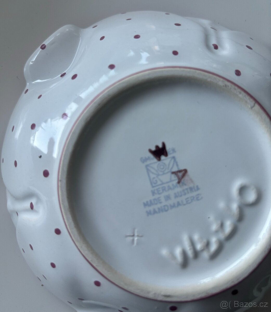 Keramika zn. GMUNDNER, 13dílná sada, originál značeno. - 7