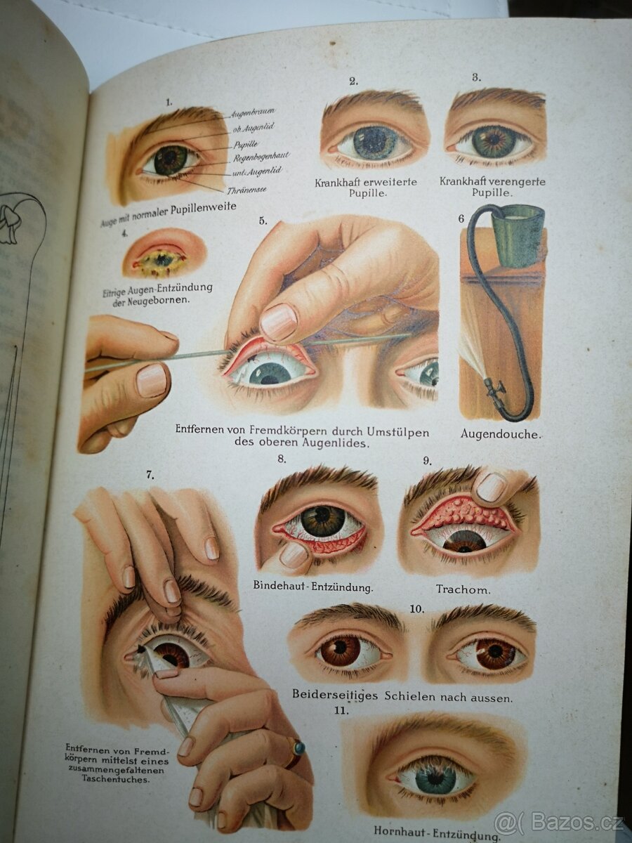 Starožitná kniha, lékařská příručka - 7