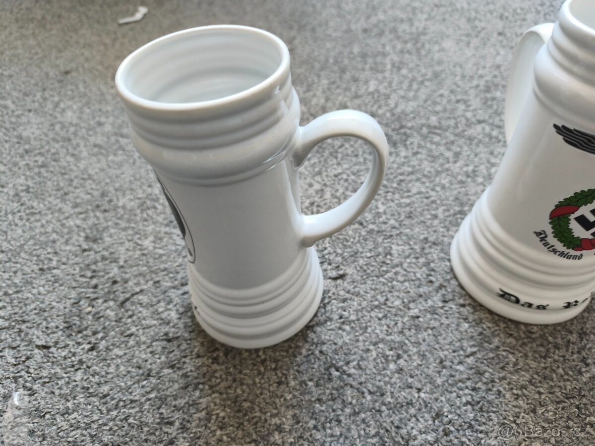 Německé porcelánové korbely - 7