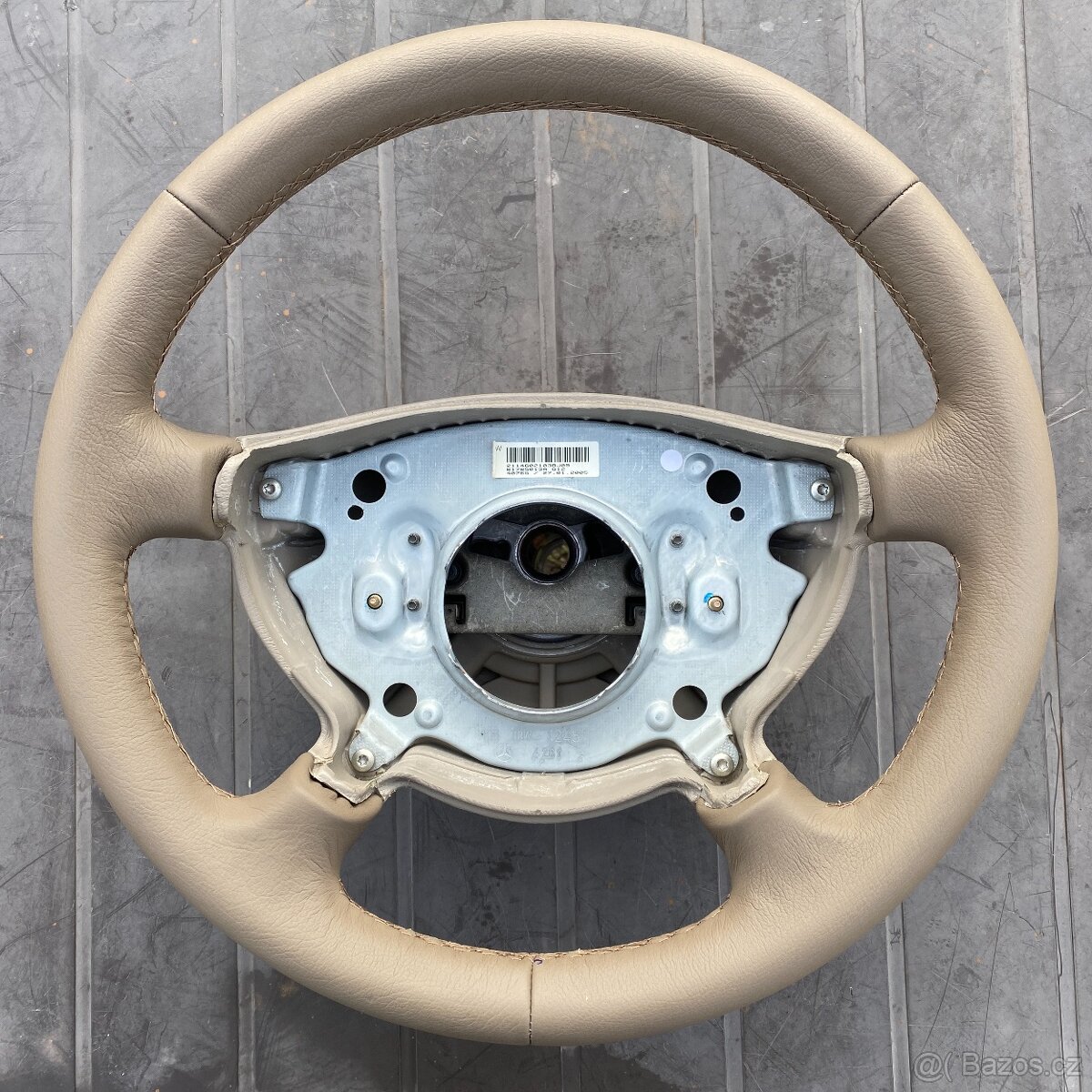 Mercedes E W211, nový kožený volant - 7