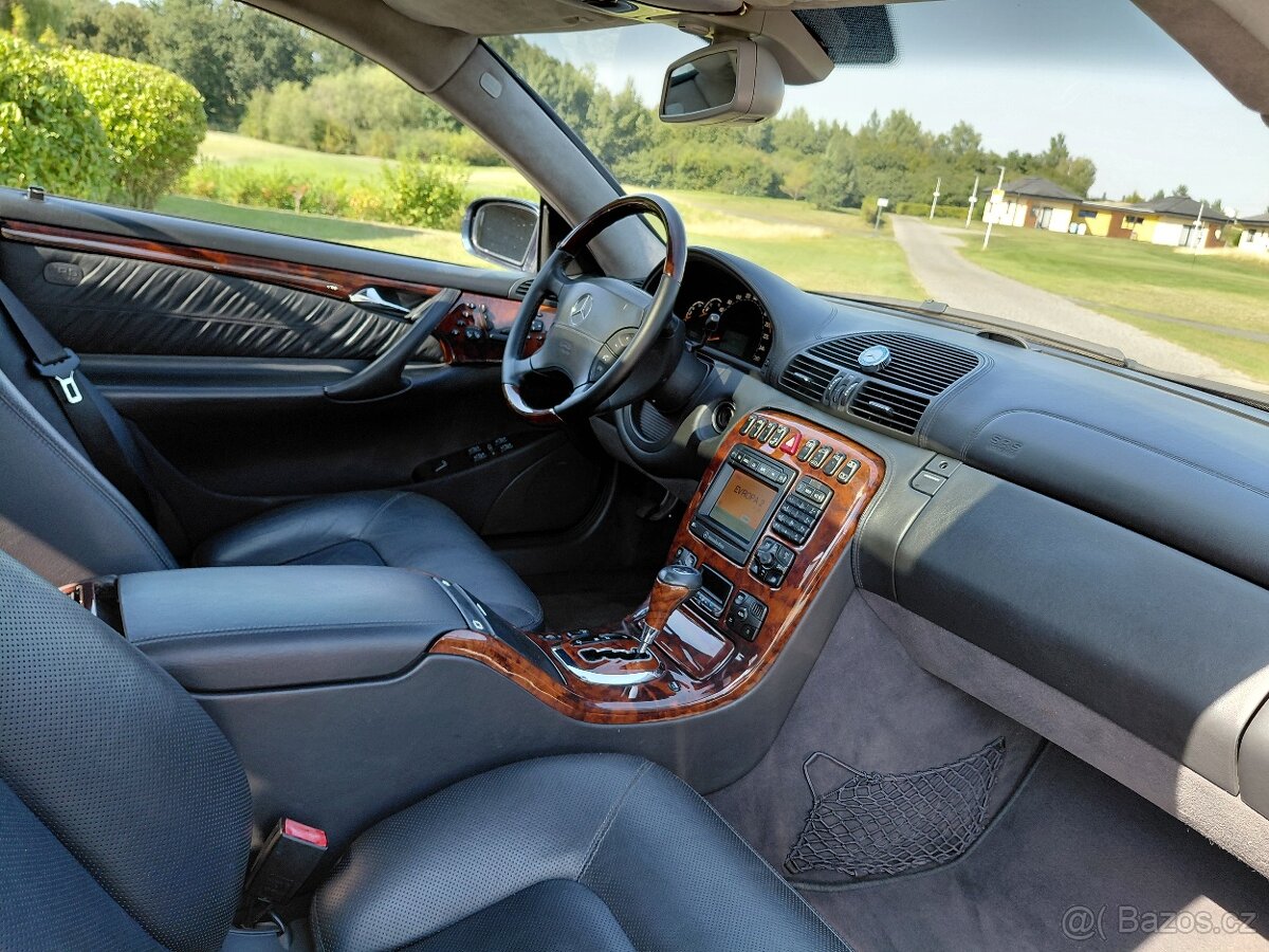 Mercedes CL 600 V12 Kupé,Top Stav,2001,FULL VÝBAVA - 7