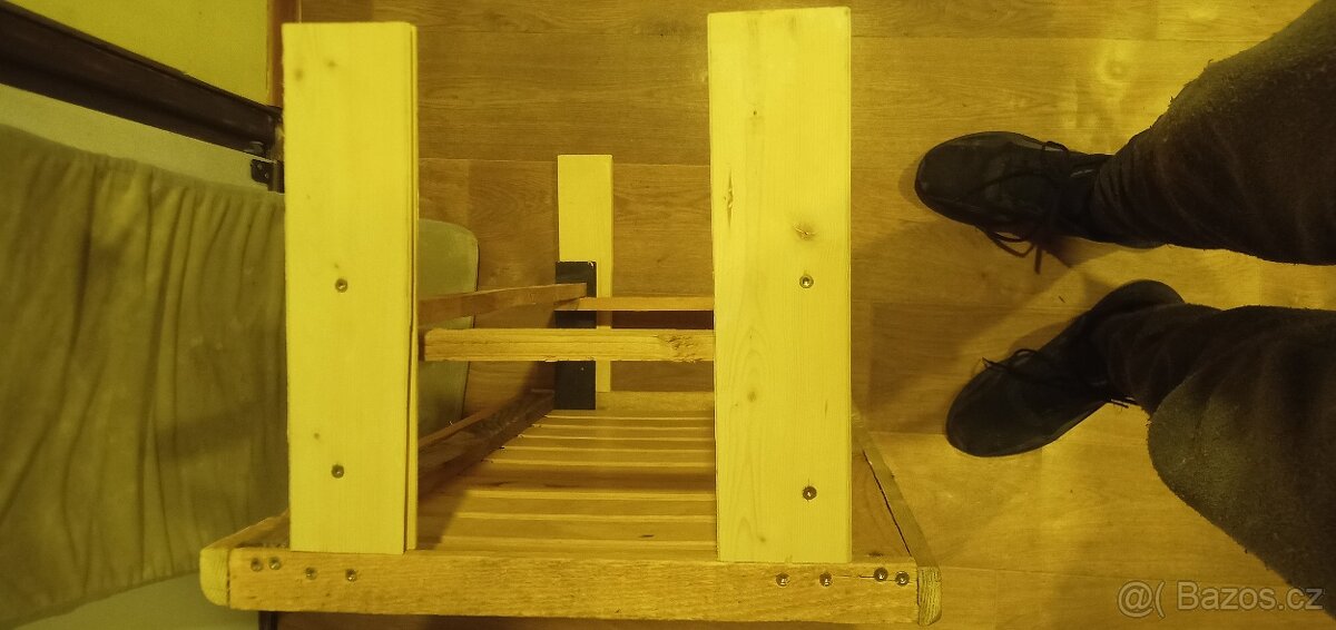 Postel pro psa/kočku lamelový rošt, nastavitelná výška - 7