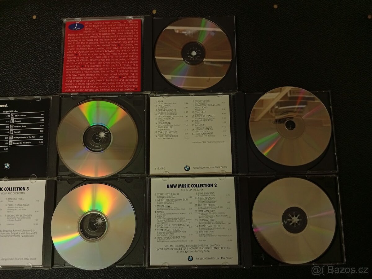 BMW 90th - 5x originál CD OEM BMW - 7