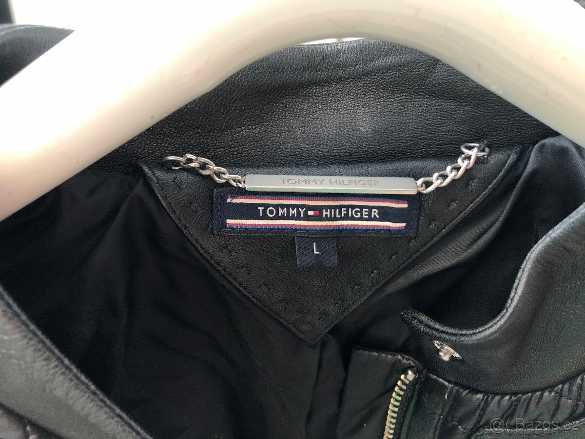 Dámská kožená bunda Tommy Hilfiger - 7