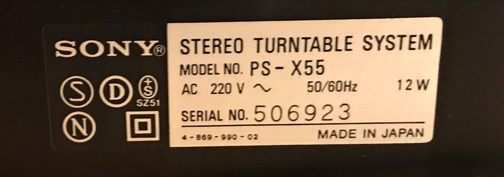 ŠPIČKOVÝ GRAMOFON SONY PS-X 55 (1980) PŘÍMÝ NÁHON ,QUARTZ - 7