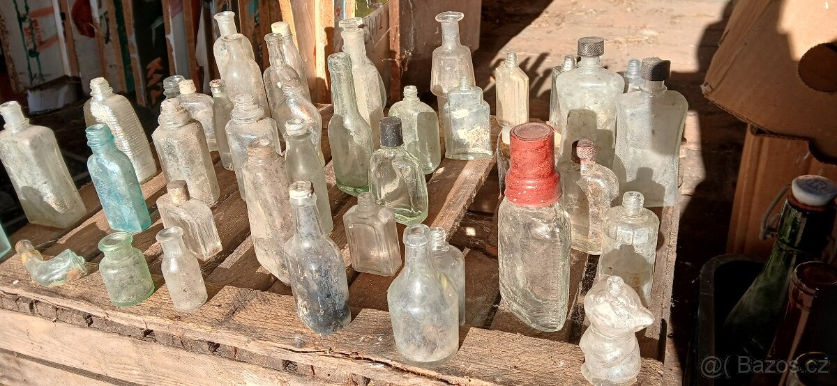 Staré pivní lahve - 7