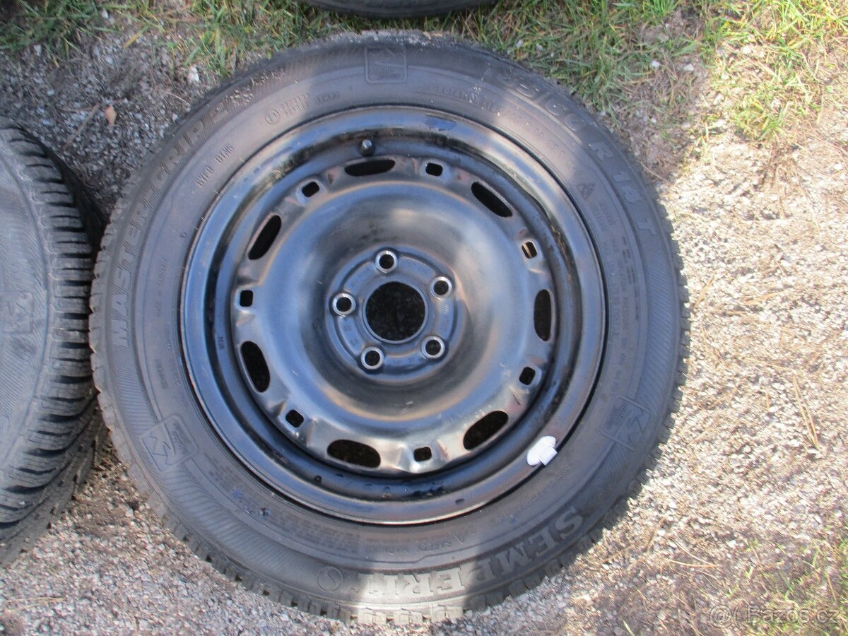 Rafky 5x100 R14 Pneu zimní 185/60 R14 v Lužnice - 7