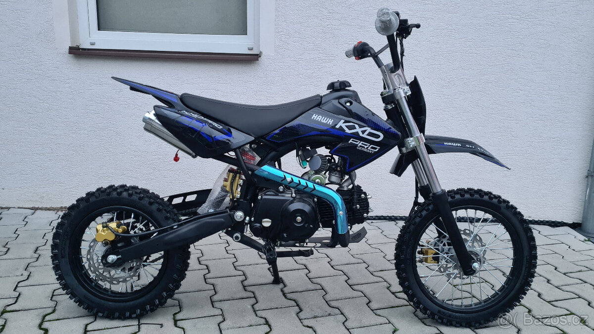 Pitbike KXD GT- 125S Automat, kola 14/12, motor Honda DAX - 7