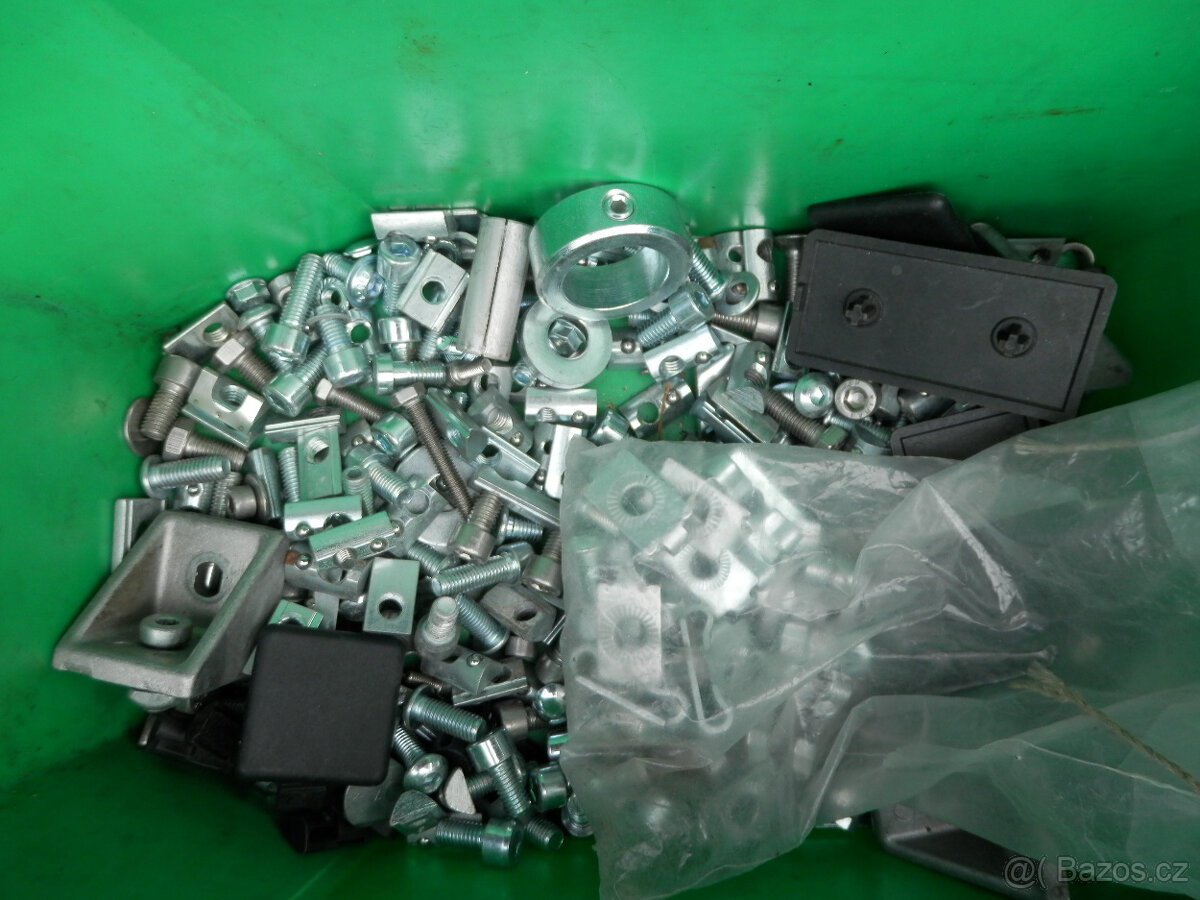 hliníkové profily – stavebnicový systém - 7