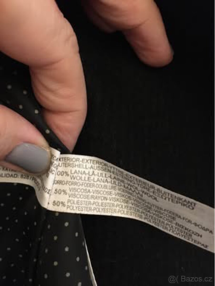 Dámský zimní kabat zn.Massimo Dutti - 7