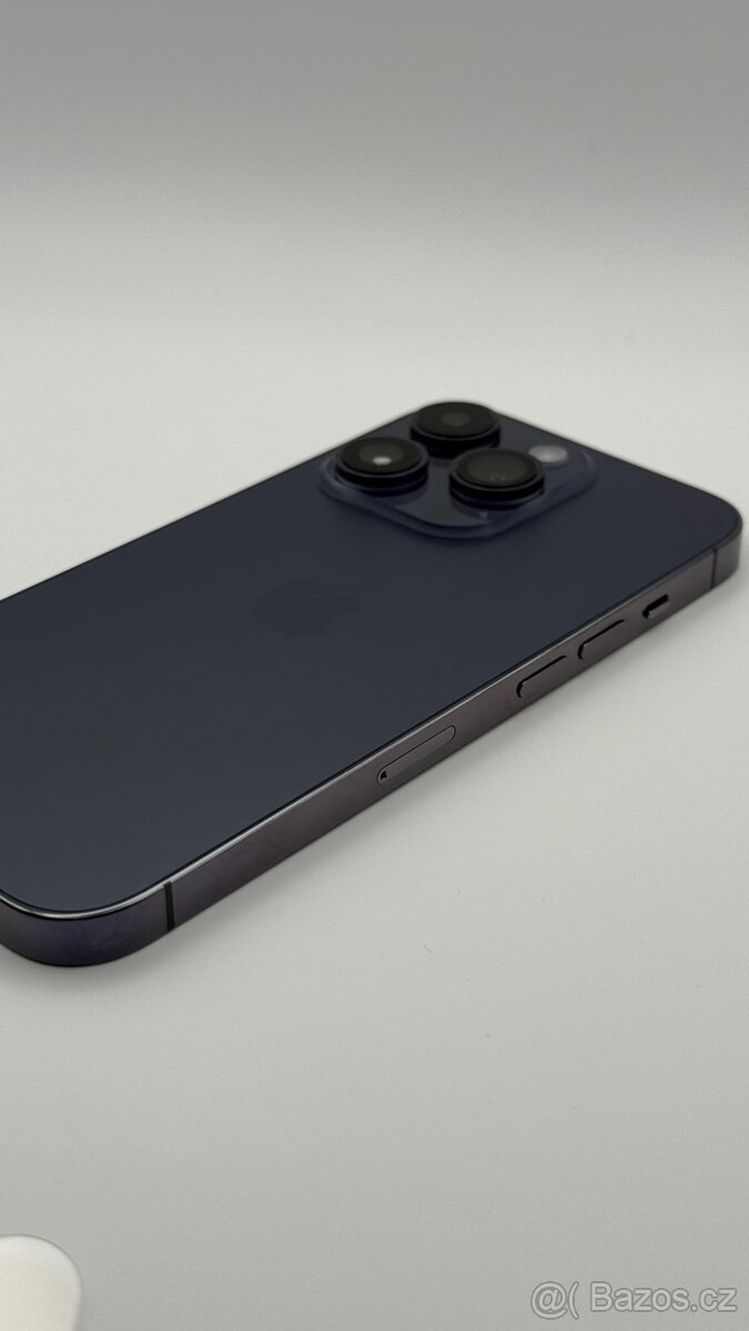 iPhone 14 Pro 128 GB Deep Purple - Baterie 100 %, Záruka - 7