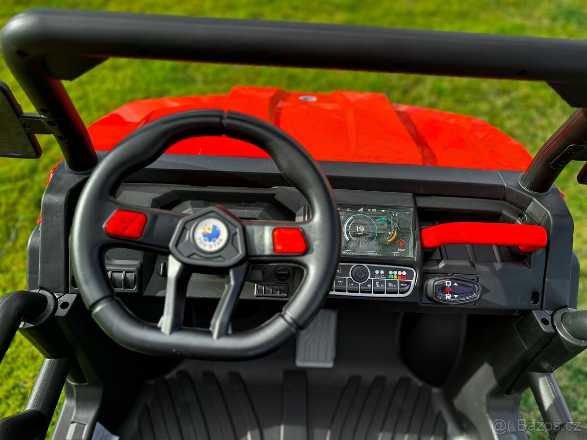 Dětská elektrická Buggy - šestikolka - pick-up 800W - 7