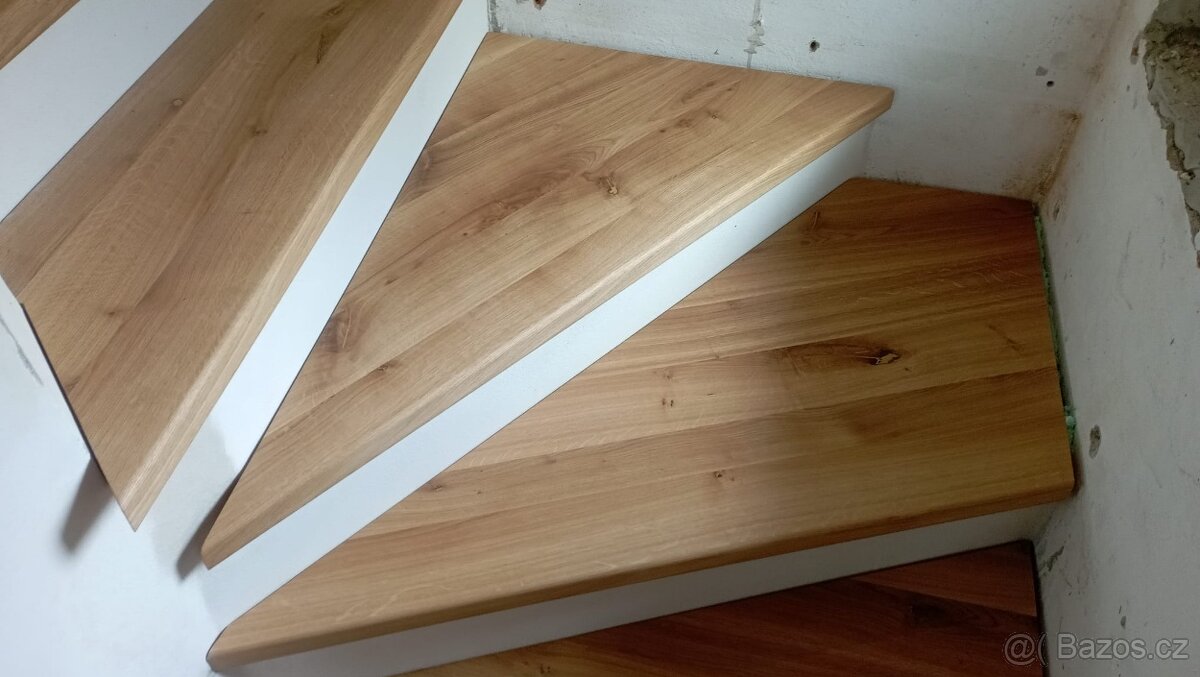 Dubové, jasanové schodnice nášlapy - 7