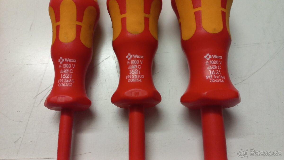 Izolované šroubováky WERA sada 9ks - 7