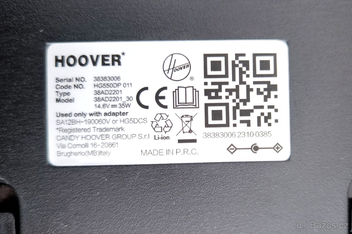 Robotický vysavač Hoover HG550DP - 7