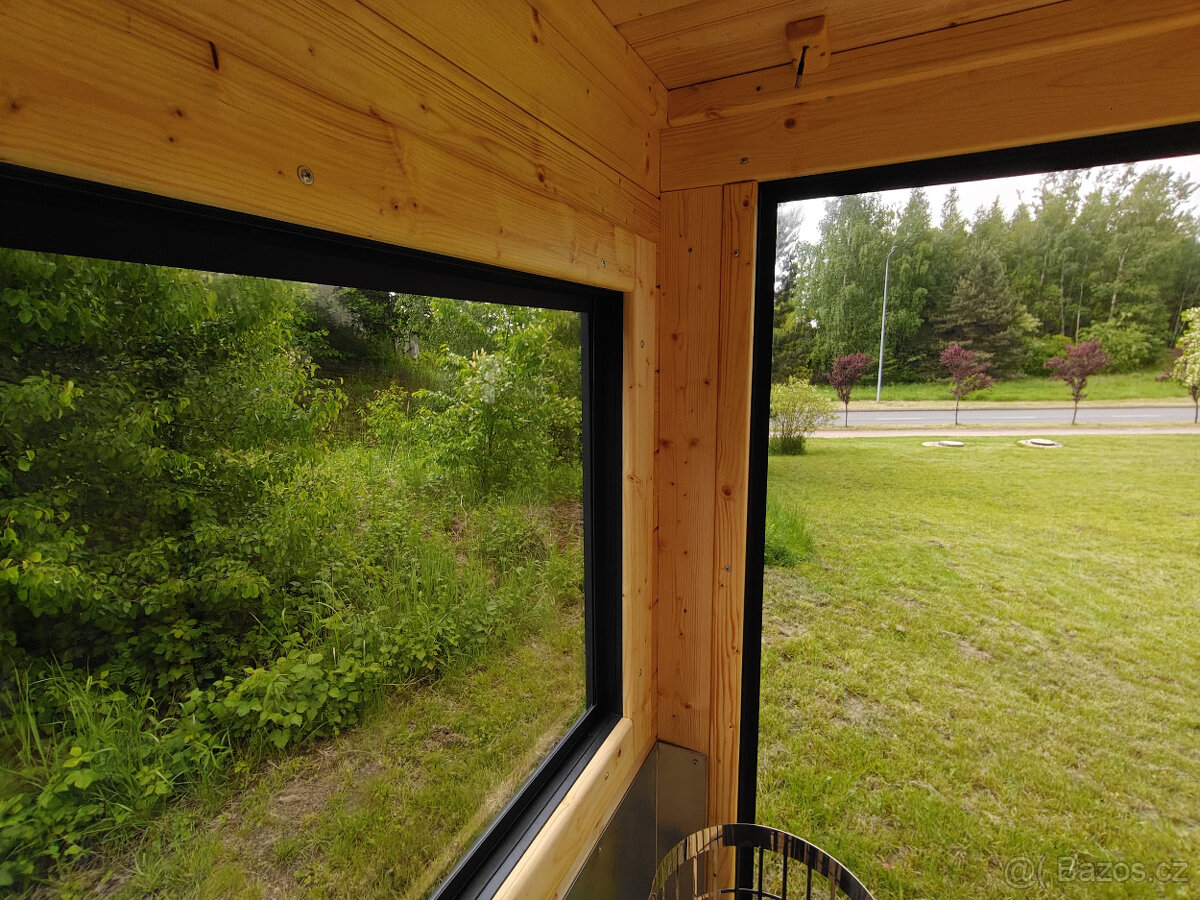 Finská venkovní sauna-Saunový domek Thermowood - 7