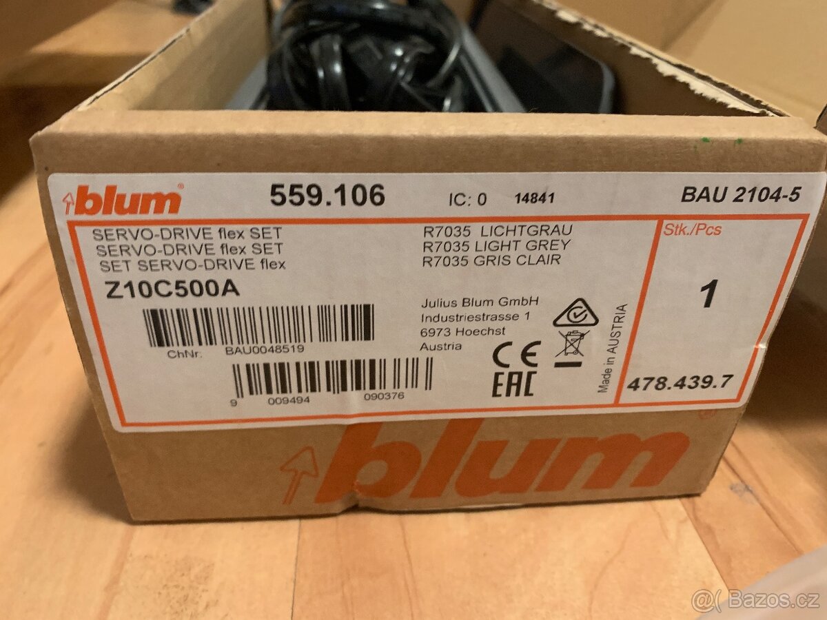 Blum servo drive flex set - novy - 7