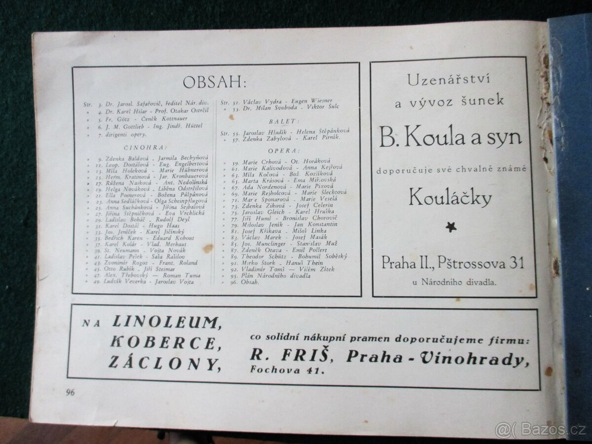 Národní divadlo r. 1931 - 7